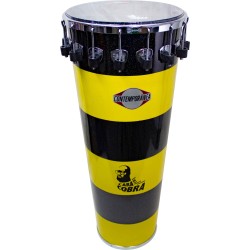 Timbal 14" x 90cm bois Cara de Cobra Black - 16 tir. - Pro